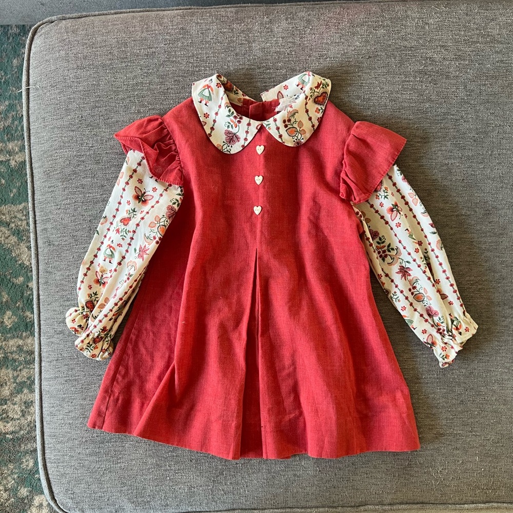 Vintage Cinderella brand collared blouse, size 4